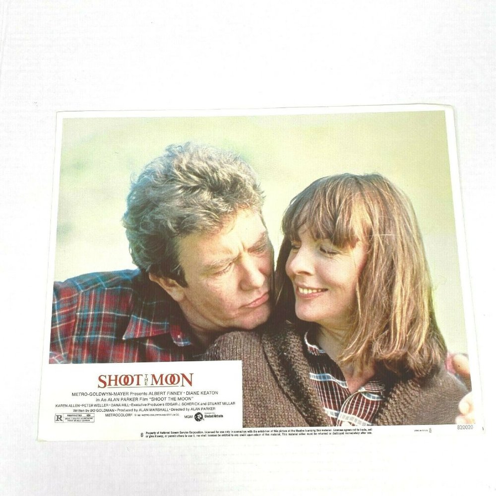 Shoot The Moon 1982 Original Lobby Card Movie Poster Diane‎ Keaton Albert Finney